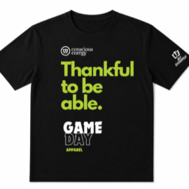 Thankful To Be Able.